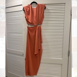 Burnt orange Summer dress